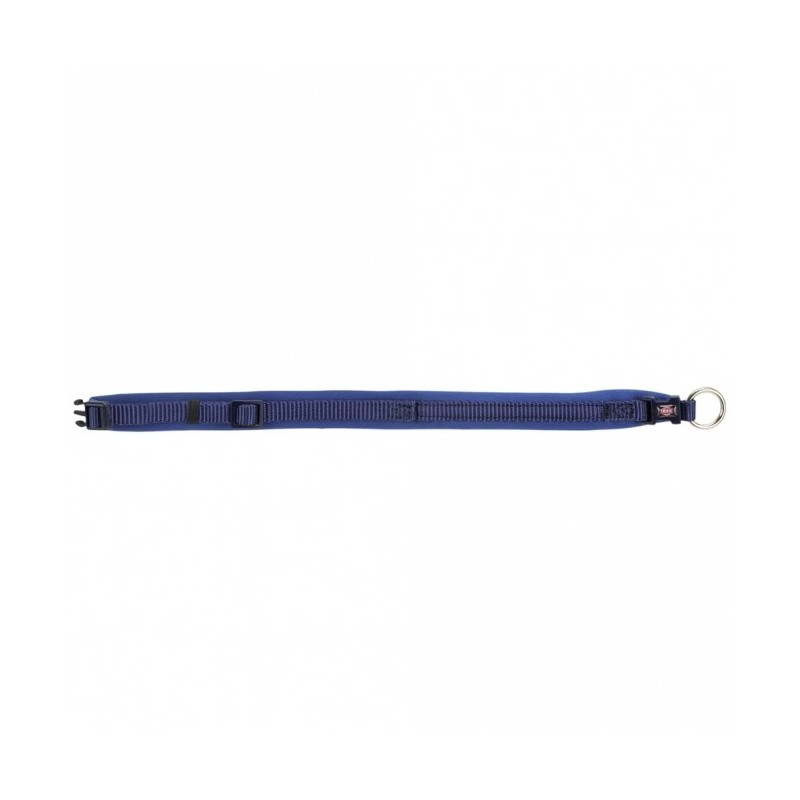 Trixie Premium Halsband, extra breite Neopren Polsterung - indigo/royalblau - 27-35 cm/10 mm