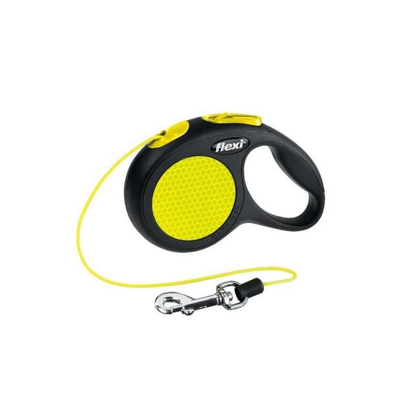 Flexi New Classic Neon Seil-Roll-Leine - XS Flexi New Classic Neon Seil-Roll-Leine - XS