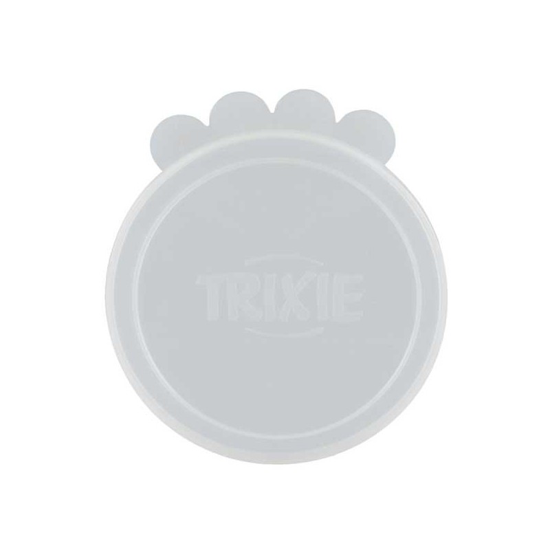 Trixie Dosendeckel aus Silikon - transparent - 10,6 cm