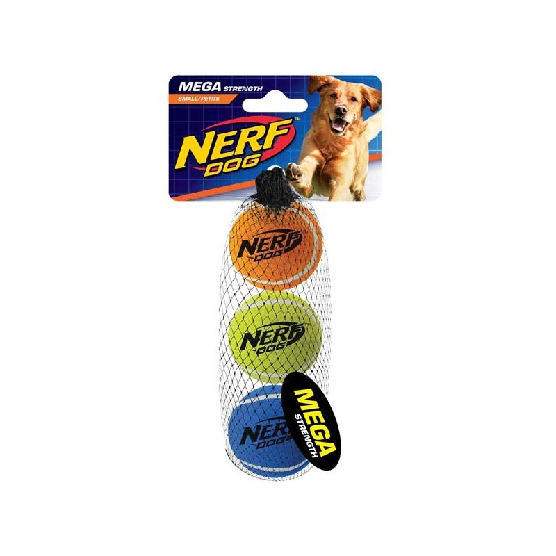 NERF DOG Tennis Balls megastark - 5,1 cm / 3 Stück NERF DOG Tennis Balls megastark - 5,1 cm / 3 Stück