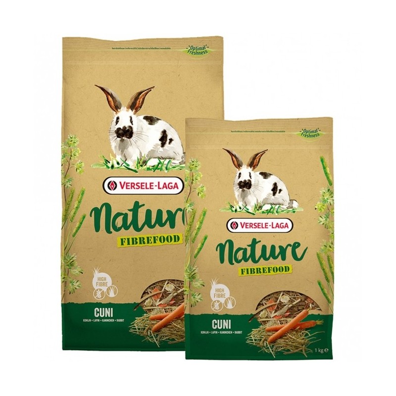 Versele-Laga Nature Fibrefood Kaninchen - 2,75 kg