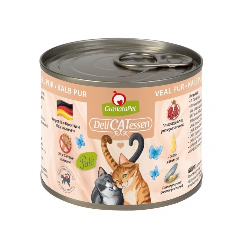 GranataPet Delicatessen Dose Kalb PUR - 200 g