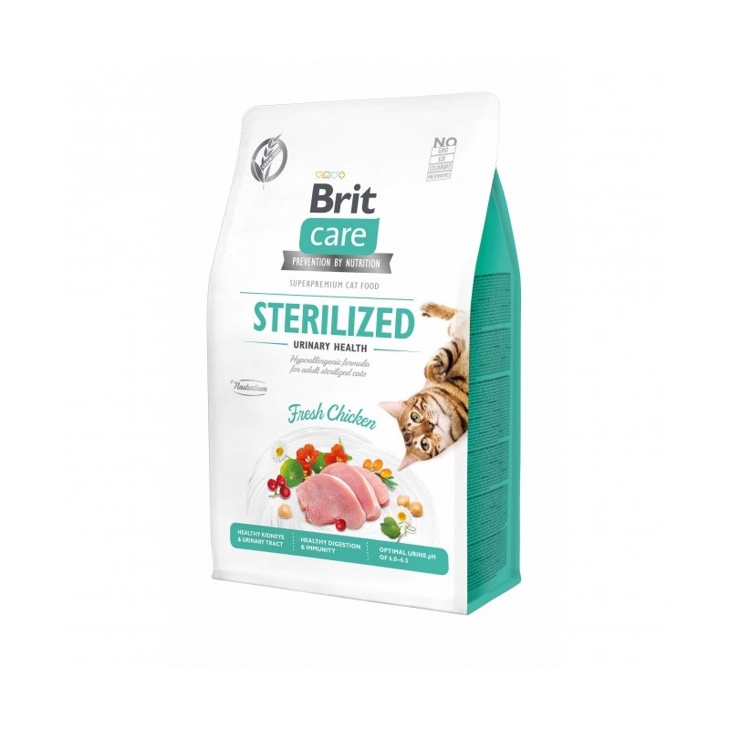 Brit Care Cat Grain-Free - Sterilized - Urinary Health - 400g