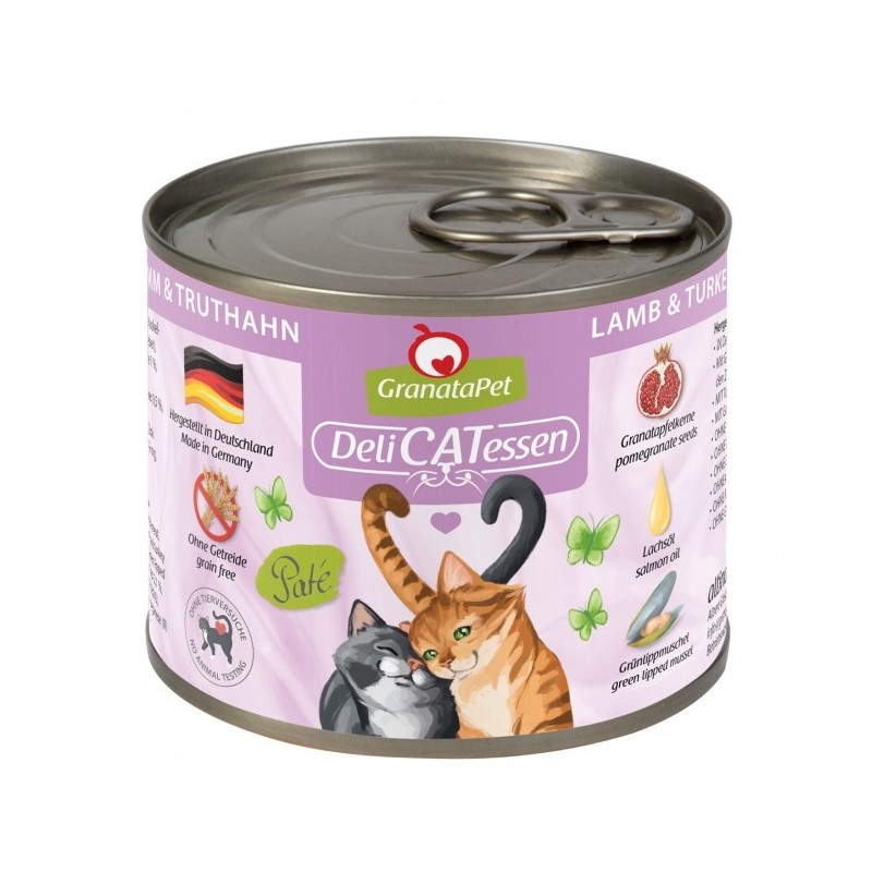 GranataPet Delicatessen Dose Lamm & Truthahn - 200 g