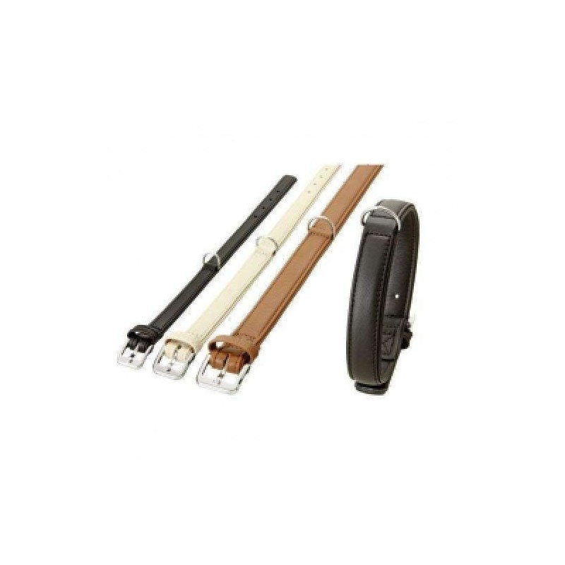 Karlie Nordic Halsband aus Hirschleder - Schwarz - 10 mm / 24 cm Karlie Nordic Halsband aus Hirschleder - Schwarz - 10 mm / 24 cm