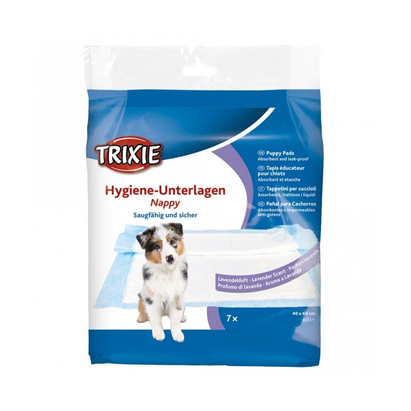 Trixie Hygiene-Unterlage Nappy mit Lavendelduft - 7 Stück