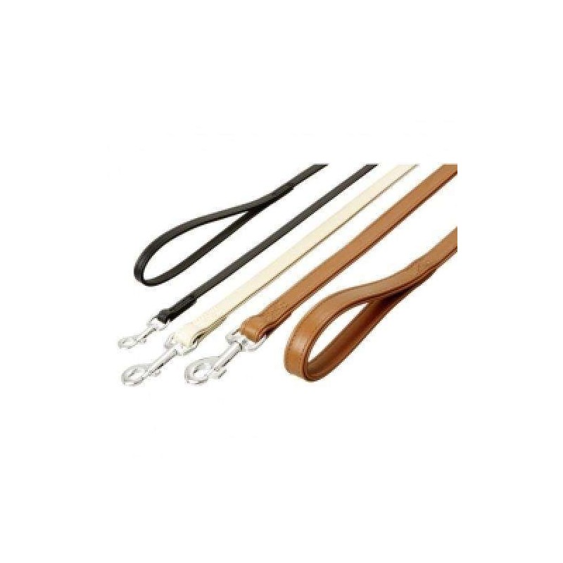 Karlie Nordic Leine aus Hirschleder - Hellbeige - 18 mm / 100 cm