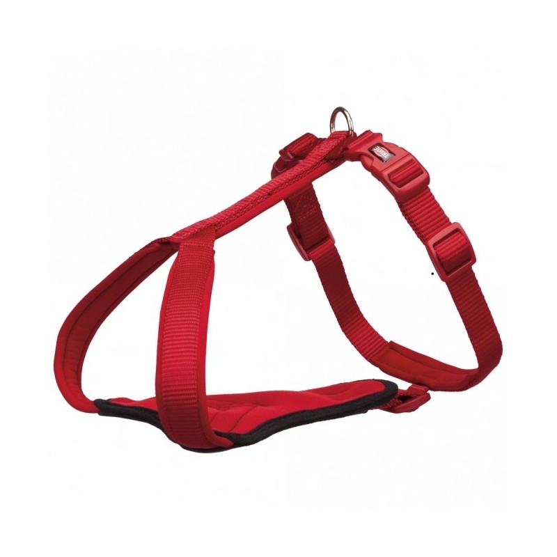 Trixie Premium Y-Geschirr - rot - 55-70 cm/20 mm