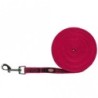 Trixie Schleppleine, gummiert - fuchsia - 5 m/15 mm