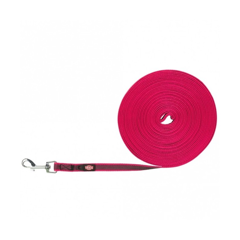 Trixie Schleppleine, gummiert - fuchsia - 10 m/15 mm Trixie Schleppleine, gummiert - fuchsia - 10 m/15 mm