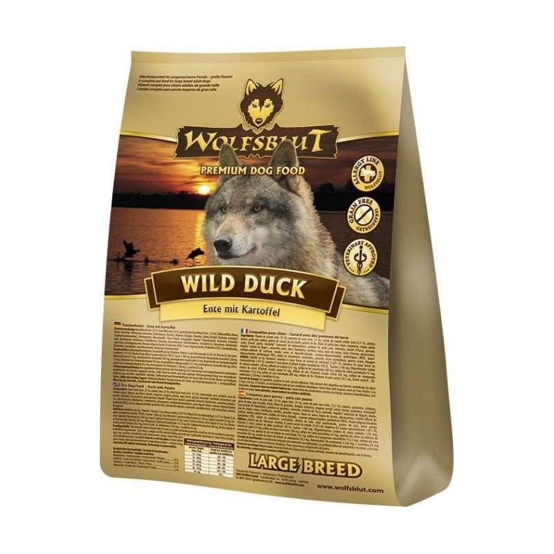 Wolfsblut Wild Duck Large Breed - 12,5 kg