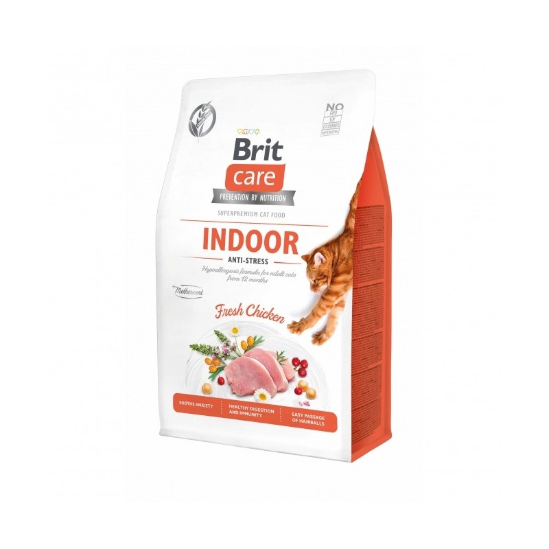 Brit Care Cat Grain-Free - Indoor - Anti-Stress - 400g