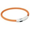 Trixie Flash Leuchtring USB Orange - M-L