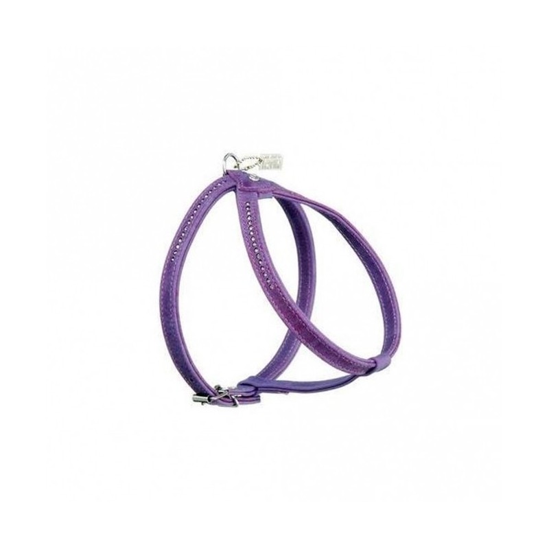Karlie Buffalo Strass Geschirr - Violett - 25-32 cm Karlie Buffalo Strass Geschirr - Violett - 25-32 cm