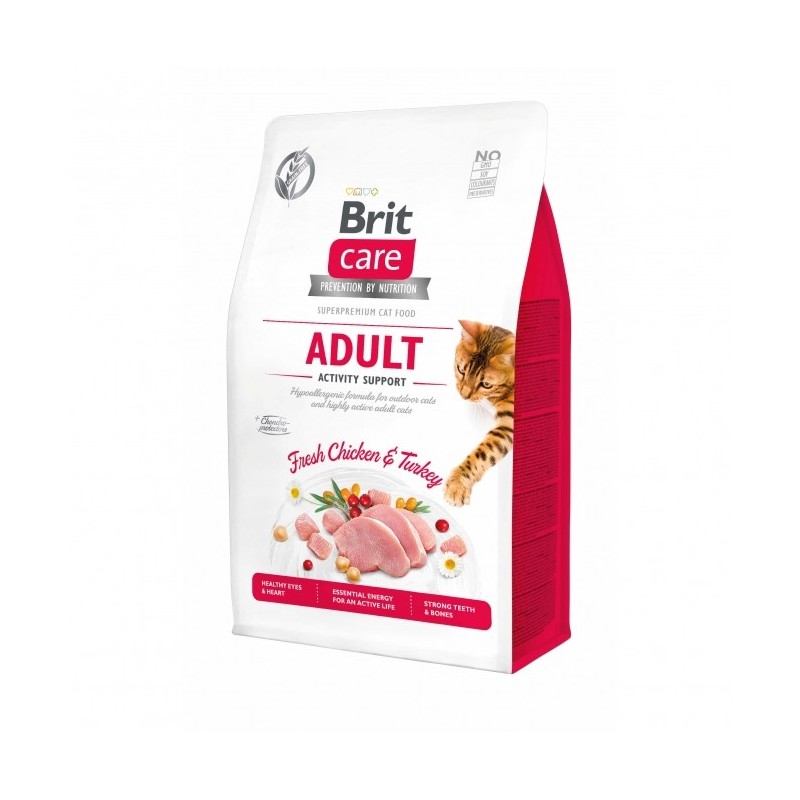 Brit Care Cat Grain-Free - Adult - Activity Support - 400g