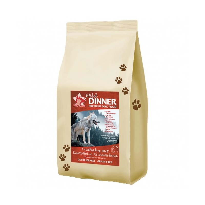 Wild Dinner Truthahn - Getreidefrei - 500 g