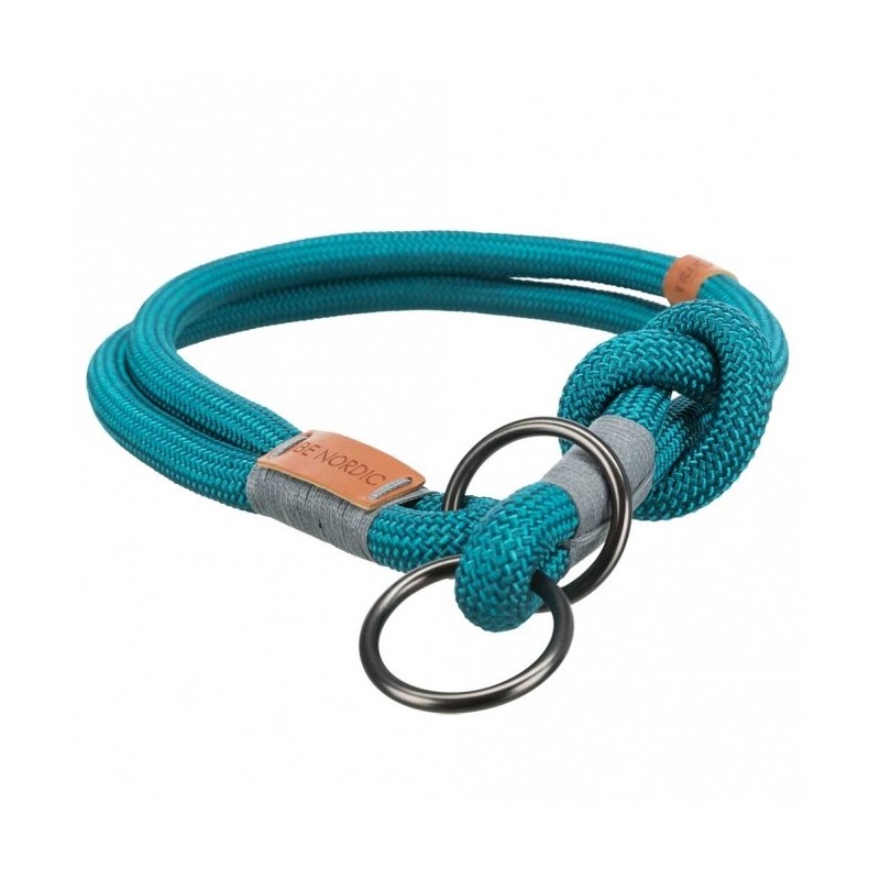 Trixie BE NORDIC Zug-Stopp-Halsband - petrol - 50 cm