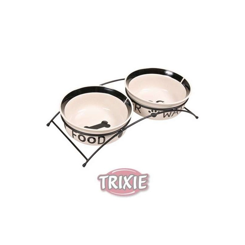 Trixie Eat On Feet Napf-Set - 2 x 0,6 L