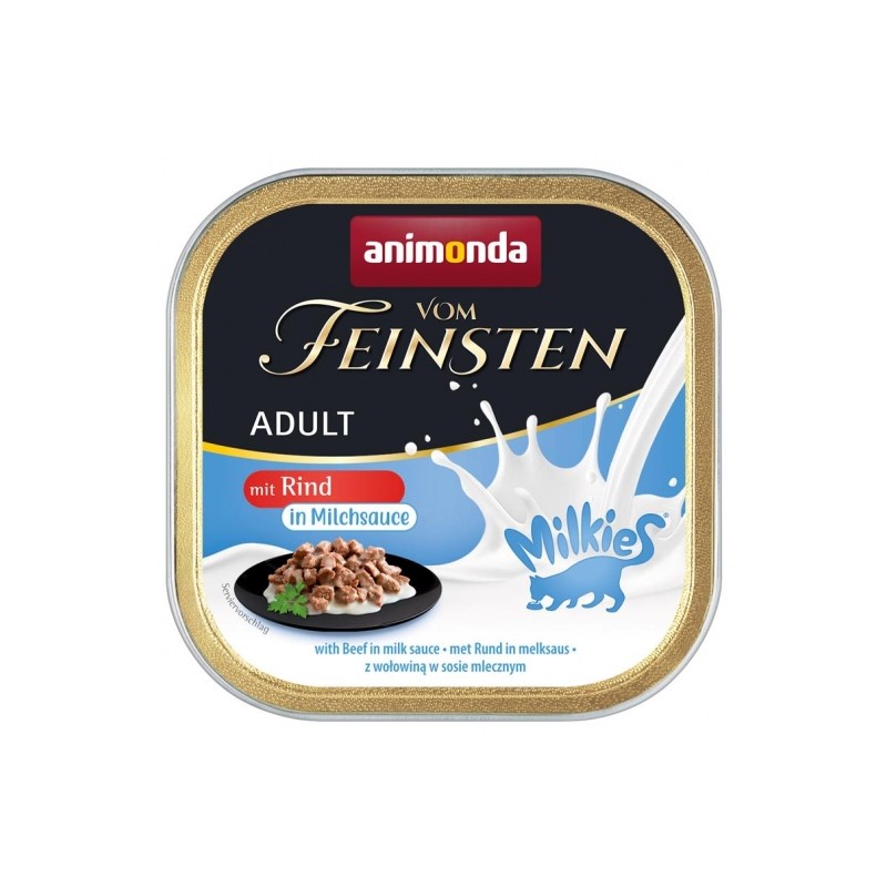 Animonda vom Feinsten Milkies Rind in Milchsauce 100g Animonda vom Feinsten Milkies Rind in Milchsauce 100g