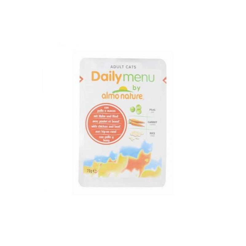 Almo Nature Daily Menu Huhn & Rind 70g Almo Nature Daily Menu Huhn & Rind 70g
