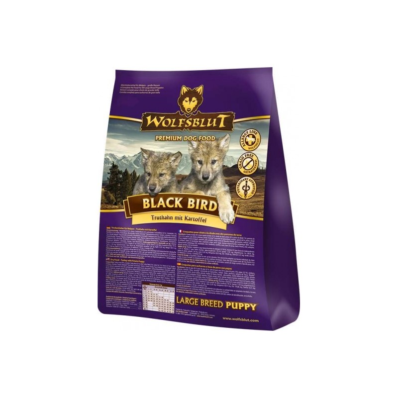 Wolfsblut Black Bird Puppy Large - 2 kg