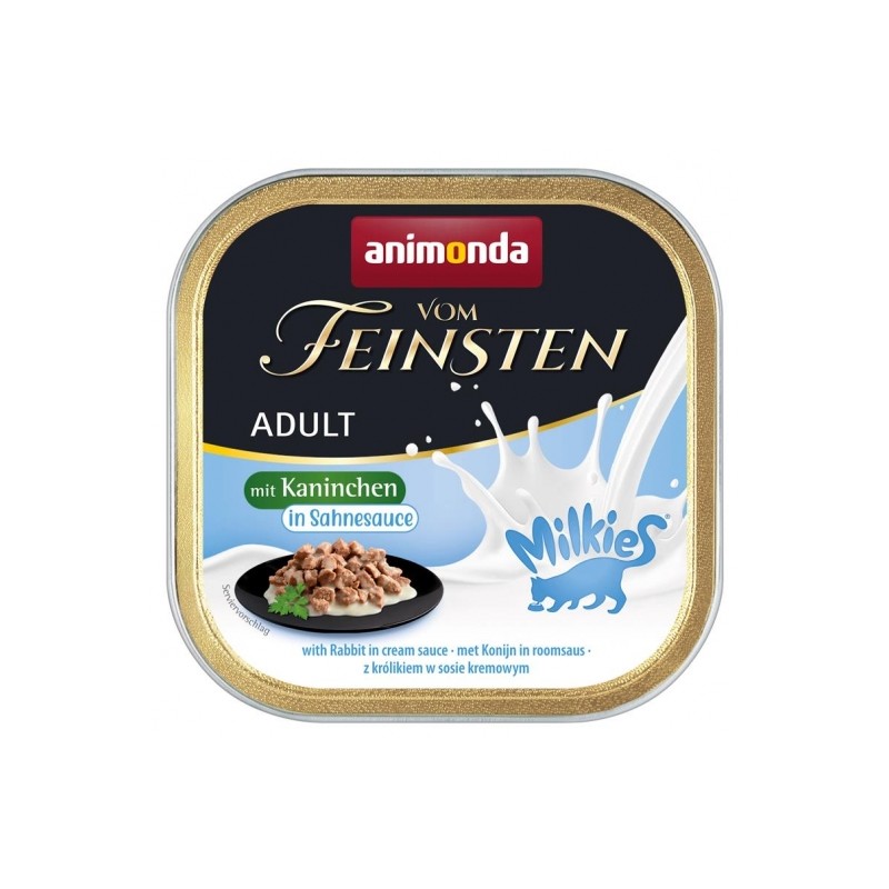 Animonda vom Feinsten Milkies Kaninchen in Sahnesauce 100g Animonda vom Feinsten Milkies Kaninchen in Sahnesauce 100g