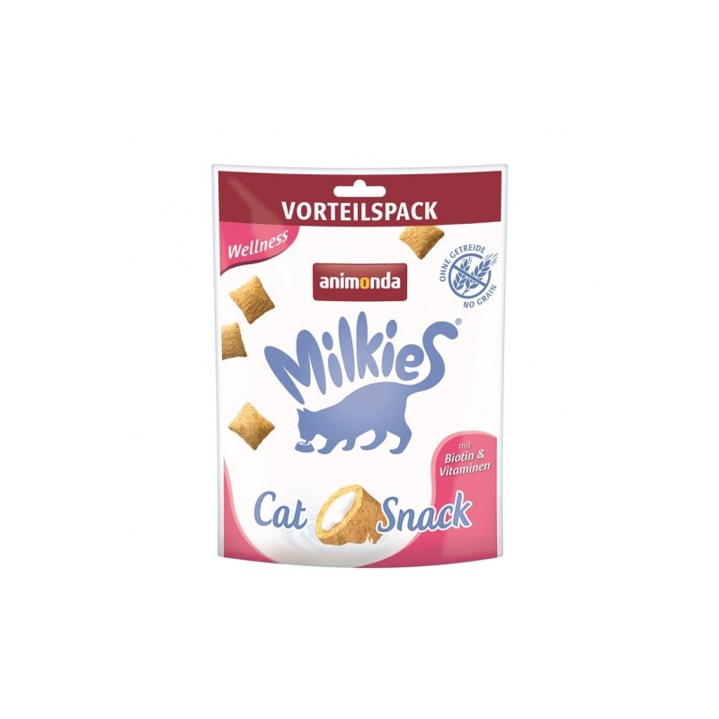 Animonda Snack Milkie Knusperkissen Wellness 120g