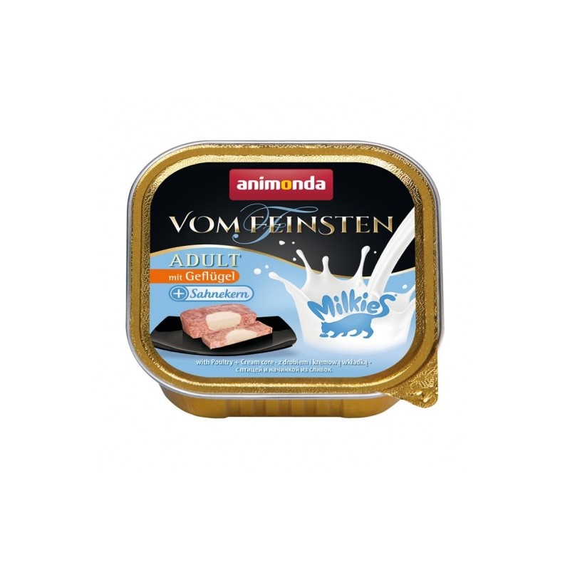 Animonda vom Feinsten Milkies Geflügel plus Sahnekern 100g Animonda vom Feinsten Milkies Geflügel plus Sahnekern 100g