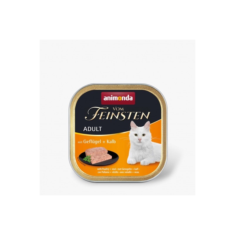 Animonda vom Feinsten Adult mit Geflügel & Kalb 100g Animonda vom Feinsten Adult mit Geflügel & Kalb 100g