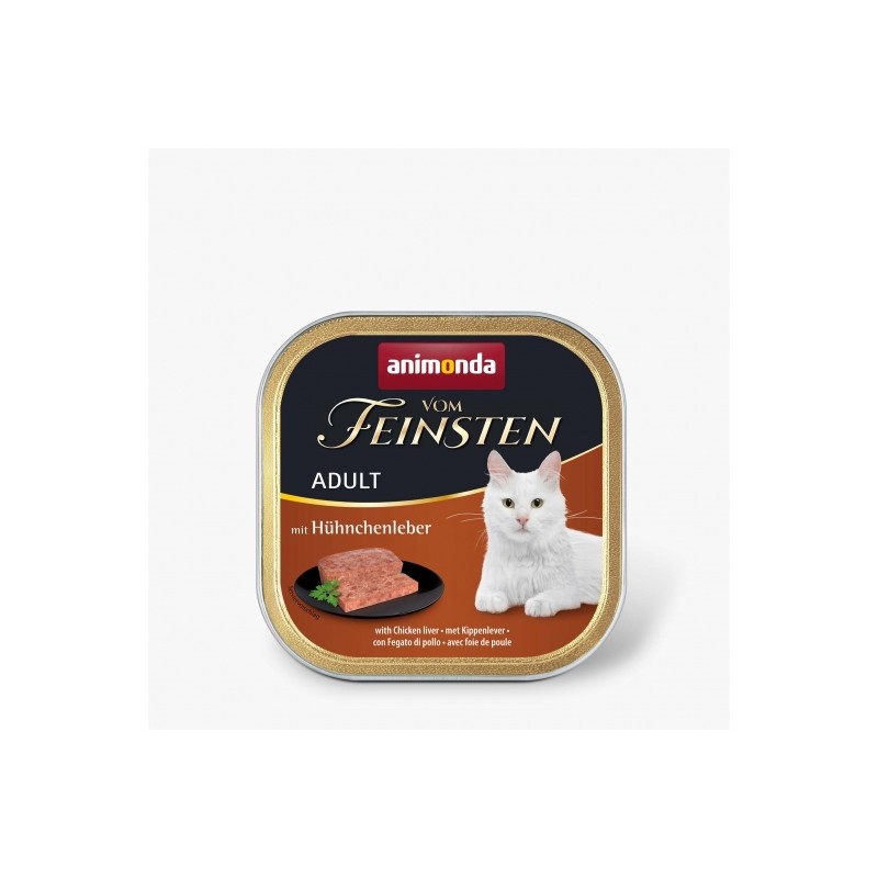 Animonda vom Feinsten Adult mit Hühnchenleber 100g Animonda vom Feinsten Adult mit Hühnchenleber 100g
