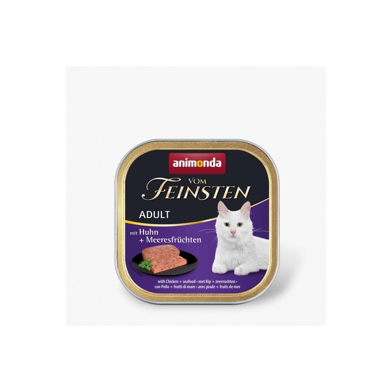 Animonda vom Feinsten Adult mit Huhn & Meeresfrüchte 100g Animonda vom Feinsten Adult mit Huhn & Meeresfrüchte 100g
