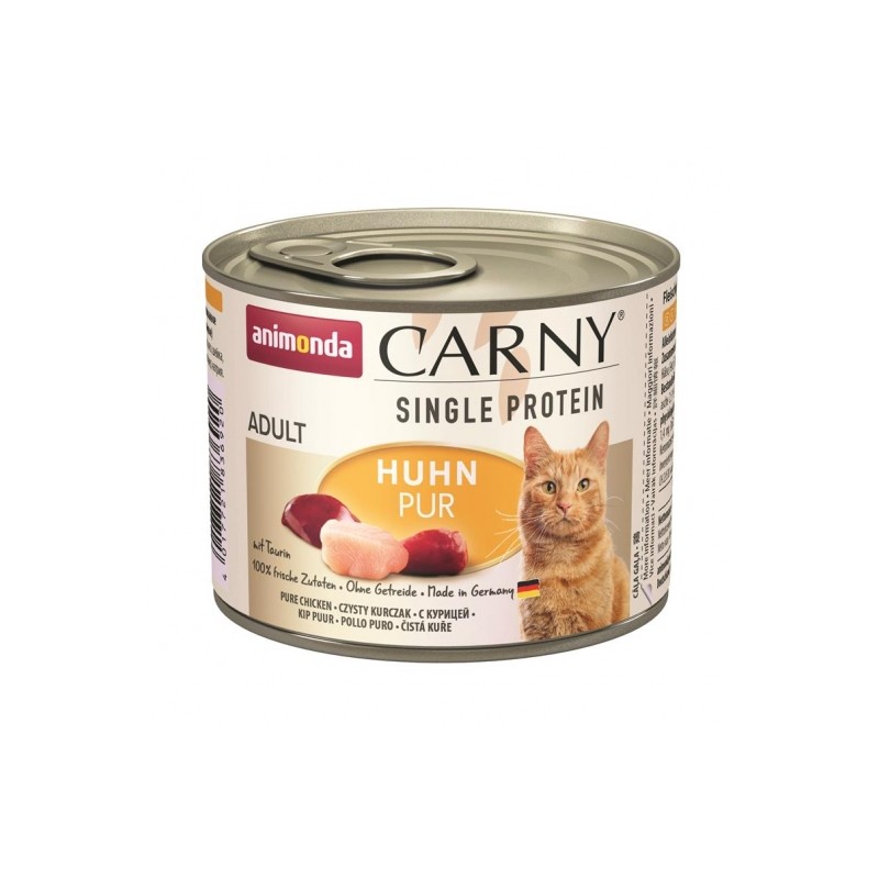 Animonda Cat Dose Carny Adult Single Protein Huhn 200g Animonda Cat Dose Carny Adult Single Protein Huhn 200g