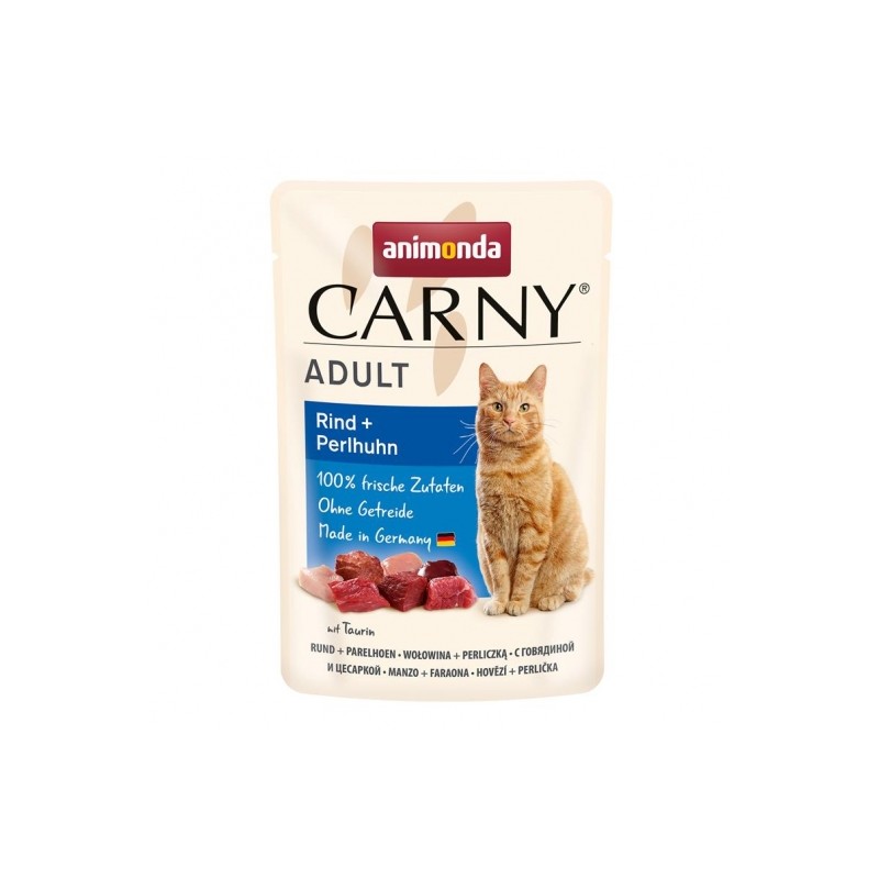 Animonda Carny PB Adult Rind + Perlhuhn 85g Animonda Carny PB Adult Rind + Perlhuhn 85g