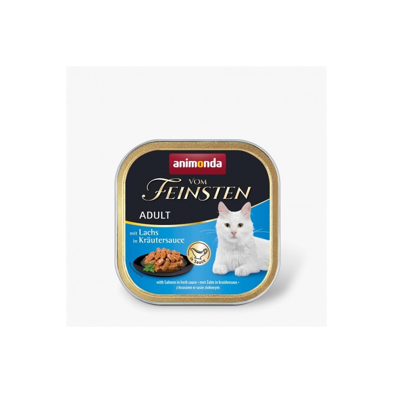 Animonda Vom Feinsten mit Lachs in Kräutersauce 100g Animonda Vom Feinsten mit Lachs in Kräutersauce 100g