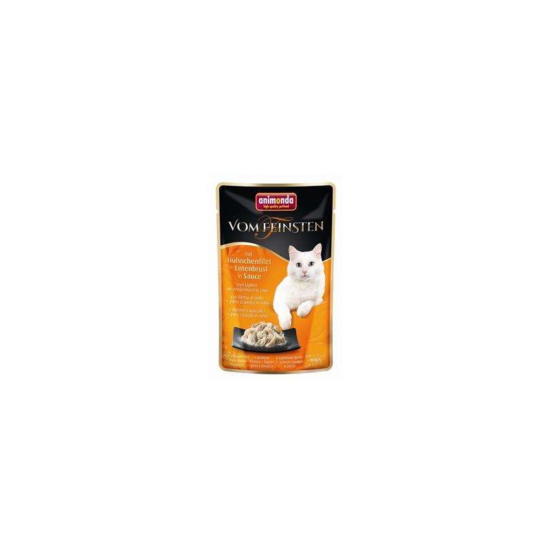 Animonda vom Feinsten mit Hühnchenfilet & Entenbrust in Sauce 50g Animonda vom Feinsten mit Hühnchenfilet & Entenbrust in Sauce 50g