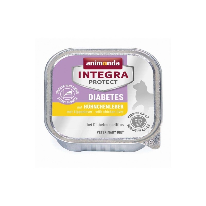 Animonda Cat Schale Integra Protect Diabetes mit Hühnchenleber 100g Animonda Cat Schale Integra Protect Diabetes mit Hühnchenleber 100g