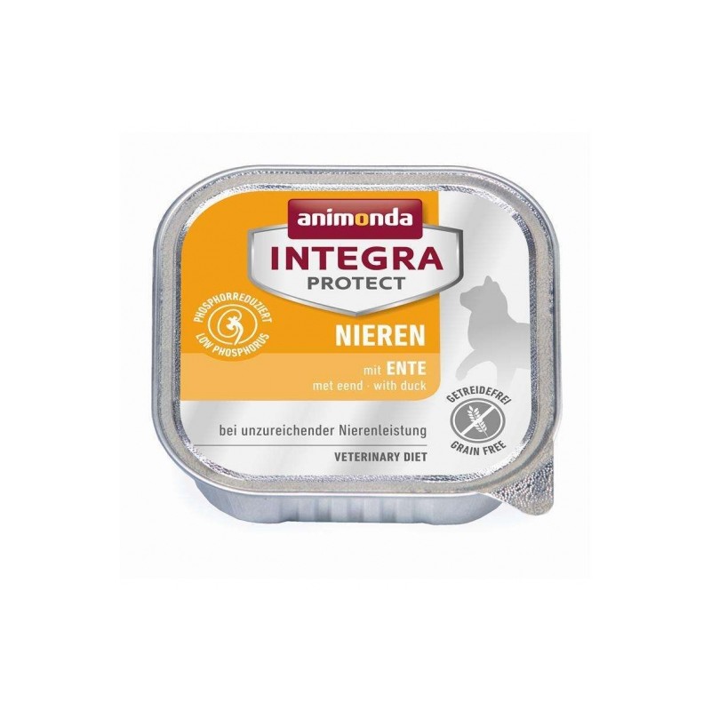 Animonda Cat Schale Integra Protect Niere mit Ente 100g Animonda Cat Schale Integra Protect Niere mit Ente 100g