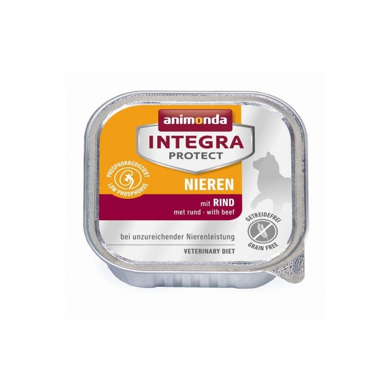 Animonda Cat Schale Integra Protect Niere mit Rind 100g