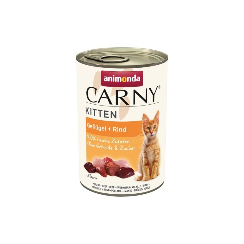 Animonda Carny Kitten Geflügel & Rind - 400g Animonda Carny Kitten Geflügel & Rind - 400g
