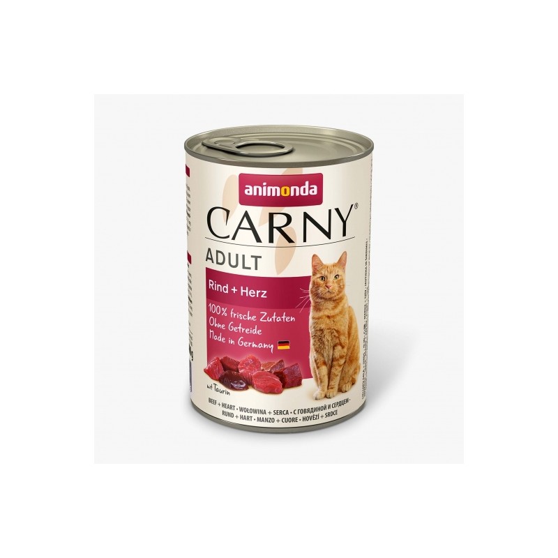 Animonda Cat Dose Carny Adult Rind & Herz - 400 g Animonda Cat Dose Carny Adult Rind & Herz - 400 g