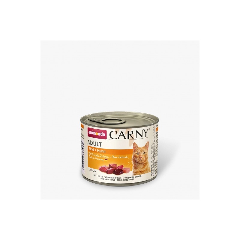 Animonda Cat Dose Carny Adult Rind & Huhn - 200 g Animonda Cat Dose Carny Adult Rind & Huhn - 200 g