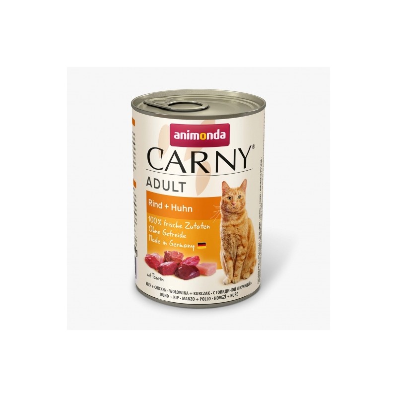 Animonda Cat Dose Carny Adult Rind & Huhn - 400 g Animonda Cat Dose Carny Adult Rind & Huhn - 400 g