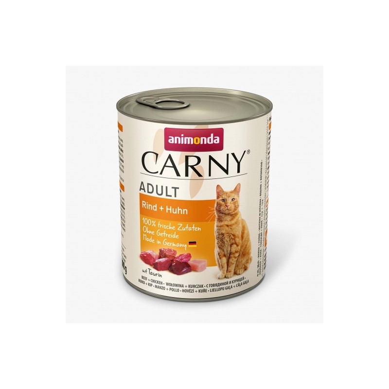 Animonda Cat Dose Carny Adult Rind & Huhn - 800 g Animonda Cat Dose Carny Adult Rind & Huhn - 800 g