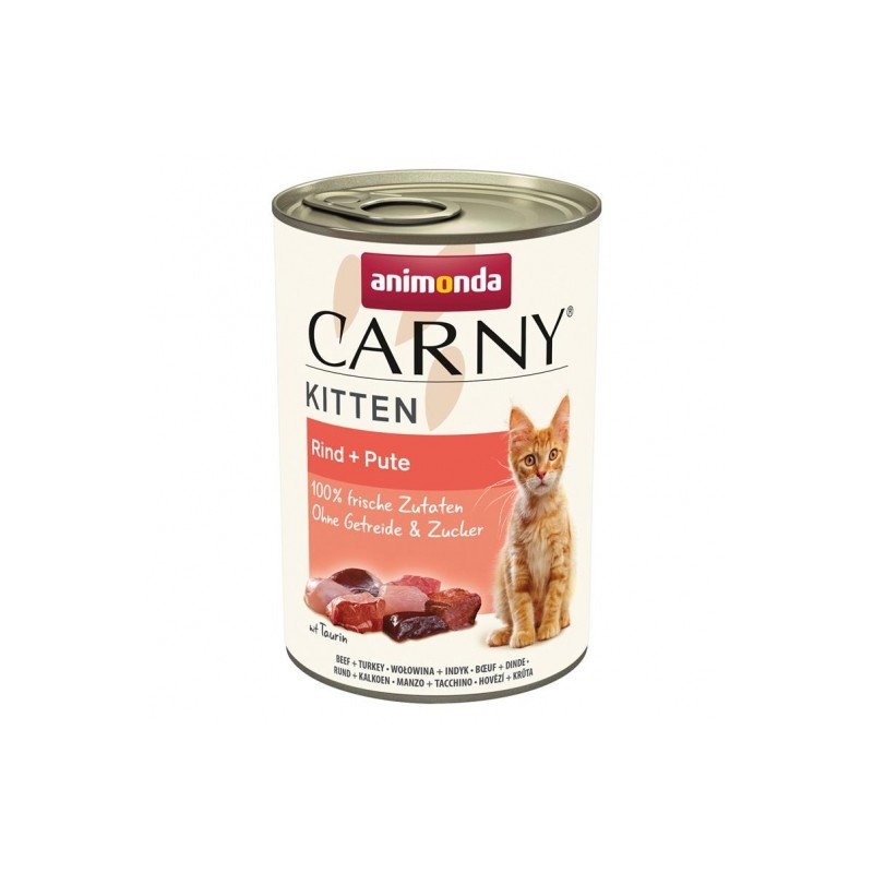 Animonda Carny Kitten Rind & Pute - 400g Animonda Carny Kitten Rind & Pute - 400g