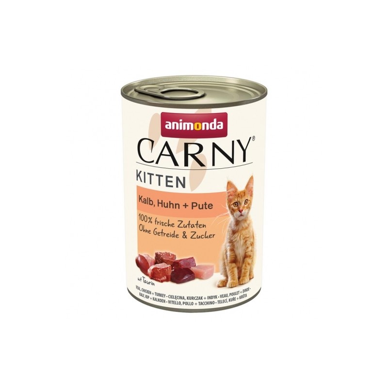 Animonda Carny Kitten Kalb, Huhn & Pute - 400g Animonda Carny Kitten Kalb, Huhn & Pute - 400g