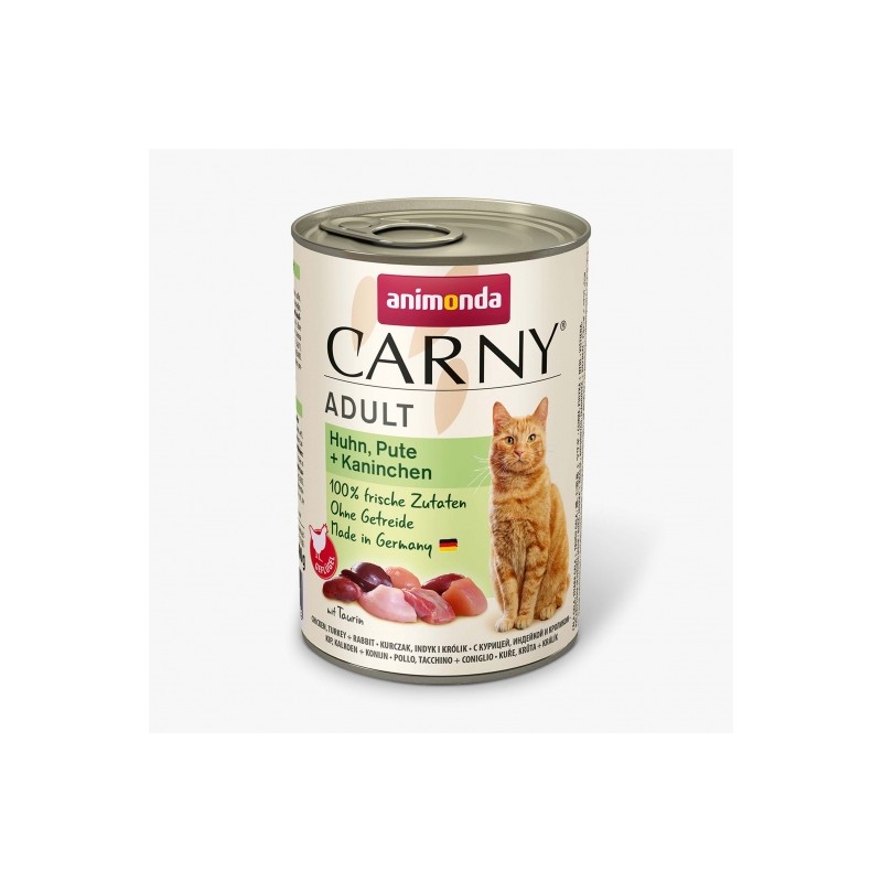 Animonda Cat Dose Carny Adult Huhn & Pute & Kaninchen - 400 g Animonda Cat Dose Carny Adult Huhn & Pute & Kaninchen - 400 g