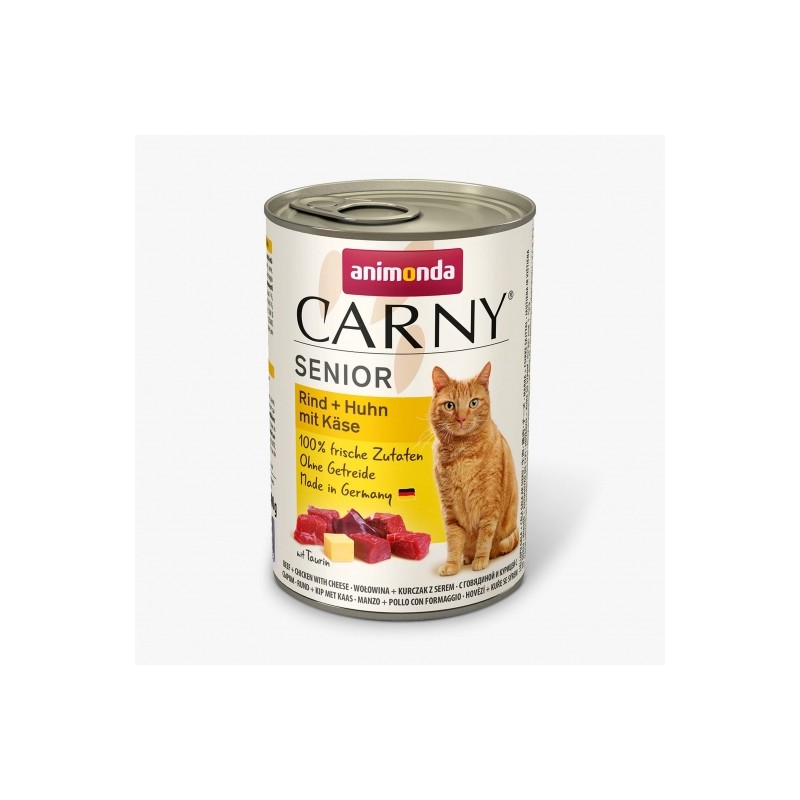 Animonda Cat Dose Carny Senior Rind & Huhn & Käse - 400 g Animonda Cat Dose Carny Senior Rind & Huhn & Käse - 400 g