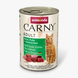 Animonda Cat Dose Carny Adult Rind & Pute & Kaninchen - 400 g