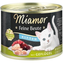 Miamor Dose Feine Beute Kitten Geflügel - 185g