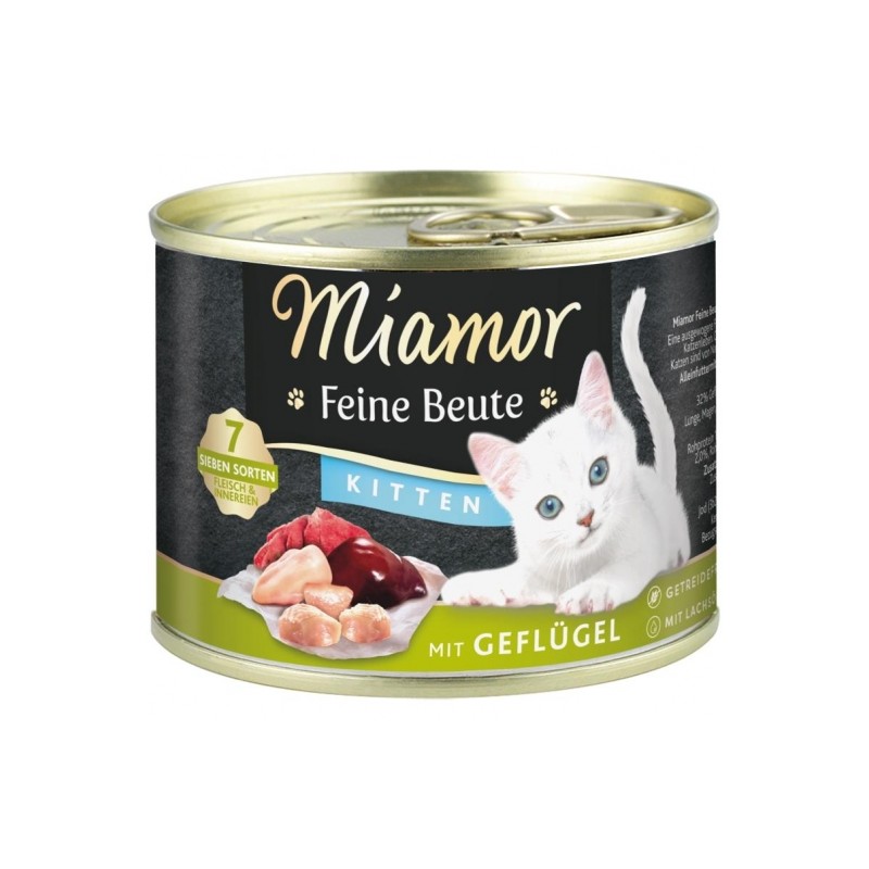 Miamor Dose Feine Beute Kitten Geflügel - 185g Miamor Dose Feine Beute Kitten Geflügel - 185g